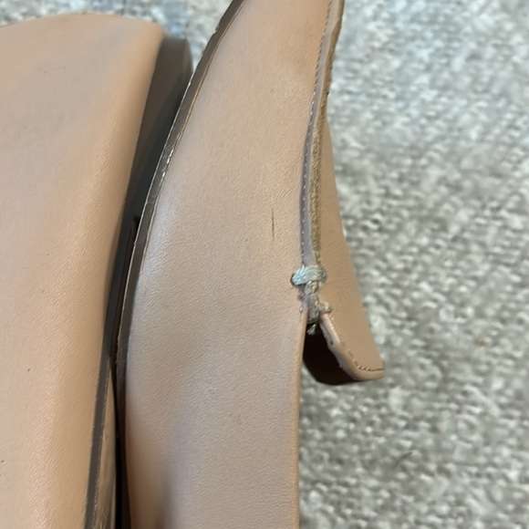 J Crew Edie Nude Peach Leather Loafers Size 9‎ - Picture 5 of 12